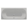Xenz Cuba ligbad 180x80x48cm met poten zonder afvoer Acryl Cement Mat SW103060 Xenz Cuba ligbad 180x80x48cm met poten zonder afvoer Acryl Cement Mat SW103060