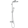 Hansgrohe Crometta s 240 - 1jet - showerpipe - met douchekraan - hoogglans chroom SW73213