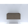 HR Matrix meuble sous-lavabo 100x44.8x40cm façade 3d 1 tiroir sans poignée avec barre de poignée charleston SW757902