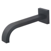 Wiesbaden Rombo baduitloop 21.6cm messing mat zwart SW276923 Wiesbaden Rombo baduitloop 21.6cm messing mat zwart SW276923