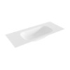 Mondiaz BIG small Talc solid surface inbouw wastafel 110cm midden SW428939 Mondiaz BIG small Talc solid surface inbouw wastafel 110cm midden SW428939