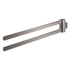 Grohe Selection Handdoekhouder - 40cm - dubbel - draaibaar - hard graphite (antraciet) SW499805