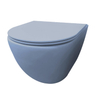 Best Design Morrano WC suspendu cm Bleu clair mat SW976280