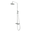 Hotbath Buddy Ensemble de douche pluie thermostatique - chrome SW23002