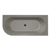 Xenz Charley XS hoekbad rechts 165x75x58 cement incl. 7006 badafvoer/vulcombinatie chroom SW381928 Xenz Charley XS hoekbad rechts 165x75x58 cement incl. 7006 badafvoer/vulcombinatie chroom SW381928