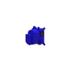 IVY Inbouwbox - voor inbouw thermostaat - 2-weg - stop-omstel - donker blauw SW1031079
