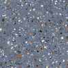 Prissmacer Cerámica Gobi Carrelage rectifié sol et mur 60x60cm Terrazzo Bleu mat SW728273