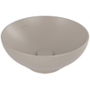 Villeroy & Boch Loop & Friends opzetwastafel - 38x38cm - zonder kraangat - met overloop CeramicPlus - mat almond (beige) SW644076