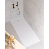 Riho Nuvia Douchevloer - 200x90cm - antibacterieel - purite - white matt SW1585152