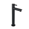 Fortifura Calvi Fonteinkraan - 23cm - verhoogd - opbouw - mat zwart SW1476845