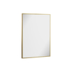 Crosswater MPRO spiegel - 70x50cm - verticaal/horizontaal - geborsteld messing (goud) SW1026484