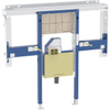 Geberit Duofix element ten behoeve van wastafel + wandkraan one - met sifon - breedte 120cm - blauw SW1237116