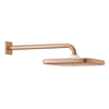 GROHE Tempesta 250 regendoucheset - 38cm - vierkant - 8 l/min - geborsteld warm sunset (koper) SW1587930