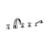 Herzbach ANAIS vijf-gats badmengkraan glans chroom SW536982 Herzbach ANAIS vijf-gats badmengkraan glans chroom SW536982
