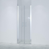 Marenza Neptune Porte battante - 80x200cm - verre de sécurité 6mm - anti-calcaire - chrome SW208811