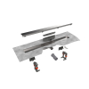 Easy Drain Compact 30 Modulo Stone caniveau de douche set garde d'eau 30mm 90cm profondeur d'encastrement 70mm avec sortie latérale SW86855