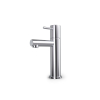 Hotbath Buddy Robinet de lavabo pour lave-mains - bec en L 8,5 cm - montage en applique - chrome SW11853