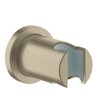 Grohe Rainshower wandhouder met ronde rozet geborsteld nikkel SW98899 Grohe Rainshower wandhouder met ronde rozet geborsteld nikkel SW98899