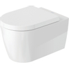 Duravit ME by Starck cuvette suspendue à chasse profonde avec hygieneglaze 37x57cm avec fixation dissimulée blanc SW84179