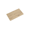 Saniclass Tops Topblad - 80x1.2x46cm - afgeronde hoeken - rustiek eiken SW1239492