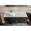 MONDIAZ KIVI 120cm badkamermeubel bekleed met TEGELS elegant black 2 lades Wastafel cloud links 1 kraangat SW408923 MONDIAZ KIVI 120cm badkamermeubel bekleed met TEGELS elegant black 2 lades Wastafel cloud links 1 kraangat SW408923