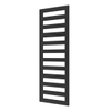 Plieger Bellezza EL elektrische radiator - Nexus zonder thermostaat - 177.5x60cm - 1000 watt - zwart grafiet SW796605