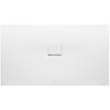 Villeroy & Boch Squaro infinity douchevloer - 100x80cm - Stone White (mat wit) SW480109