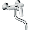 Hansgrohe Logis M31 Eengreeps keukenmengkraan - wandmontage - hoogglans chroom GA59065