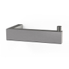 Zack LINEA Toiletrolhouder - 15cm - L-vorm - grafiet SW1416166
