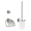 Grohe Essentials Toilet accessoireset 3 delig supersteel SW97651 Grohe Essentials Toilet accessoireset 3 delig supersteel SW97651