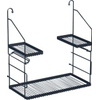 Alape tablette pour évier de vidange suspendue noir mat SW727696