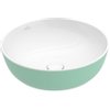 Villeroy en Boch Artis opzetwastafel rond Ø43x12.5cm zonder kraangat zonder overloop mint SW68806 Villeroy en Boch Artis opzetwastafel rond Ø43x12.5cm zonder kraangat zonder overloop mint SW68806