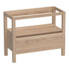 Saniclass Natural Wood Staand onderkast 100 Smoked Oak Geborsteld SW223379 Saniclass Natural Wood Staand onderkast 100 Smoked Oak Geborsteld SW223379
