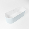 Mondiaz Noble Baignoire îlot 180x75cm Couleur Clay mat Couleur intérieure Blanc SW491433 Mondiaz Noble Baignoire îlot 180x75cm Couleur Clay mat Couleur intérieure Blanc SW491433