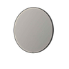 INK SP24 Miroir - 120x4x120cm - LED en bas et en haut changement de couleur - dimmable - Chauffage de miroir - rond - dans un cadre en acier - aluminium noir mat SW693183