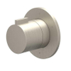 IVY Pact Partie apparente - 3 voies - inverseur d'arrêt - symmetry - rosace ronde - Nickel brossé PVD SW1031074