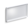 Clou Look at Me miroir – rectangle – 90 x 50 cm – sans éclairage – Blanc mat SW417067