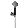 Hotbath Cobber M442 ronde handdouche met wandsteun en uitlaat en doucheslang 150cm chroom SW74224 Hotbath Cobber M442 ronde handdouche met wandsteun en uitlaat en doucheslang 150cm chroom SW74224