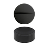 Clou Vale lave-mains - 22x22x7cm - rond - céramique - sans trou robinet - noir mat SW451476
