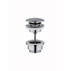 Hotbath Mate clickplug met schroef rond chroom SW12943