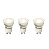 Luedd Lampe LED - lot de 3 - GU10 - 4W - 2700K - 200LM - à intensité réglable SW1211337