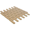 The Mosaic Factory Sevilla mozaïektegel - 30x30cm - 6mm - ovaal - glans pink (roze) SW716258