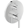 Duravit C.1 1 greeps douchemengkraan - inbouw - 170x77x170mm - hoogglans chroom SW420819