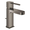 GROHE Plus robinet de lavabo économiseur d'eau taille S avec garniture de vidage brushed hard graphite SW444487