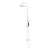 Hotbath Cobber ensemble de douche, douche de tête 20cm et flexible de douche 1,5mtr avec douchette à main blanc mat SW440792
