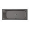 Baignoire Xenz Aruba - 190x80cm - avec trop-plein - sans bonde - Acrylique Anthracite Mat SW103139 Baignoire Xenz Aruba - 190x80cm - avec trop-plein - sans bonde - Acrylique Anthracite Mat SW103139