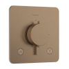 Hansgrohe Ecostat Comfort Q Inbouwthermostaat - 2 functies - Brushed Bronze SW1387867