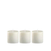 Blomus VALOA Kaarsen - navulling - 2 stuks - hoogte 7cm - Ø 7,5cm - White SW1116760