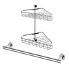 hotbath cobber douche accessoireset 2 delig chroom SW207689 hotbath cobber douche accessoireset 2 delig chroom SW207689