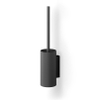 Zack LINEA Brosse de toilettes - 45cm - montage murale - noir SW538620